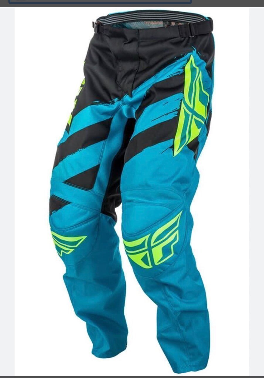 Fly Racing F-16 Men’s Size 36 Motorcycle Dirt Bike Gear Riding Pants Blue/Black