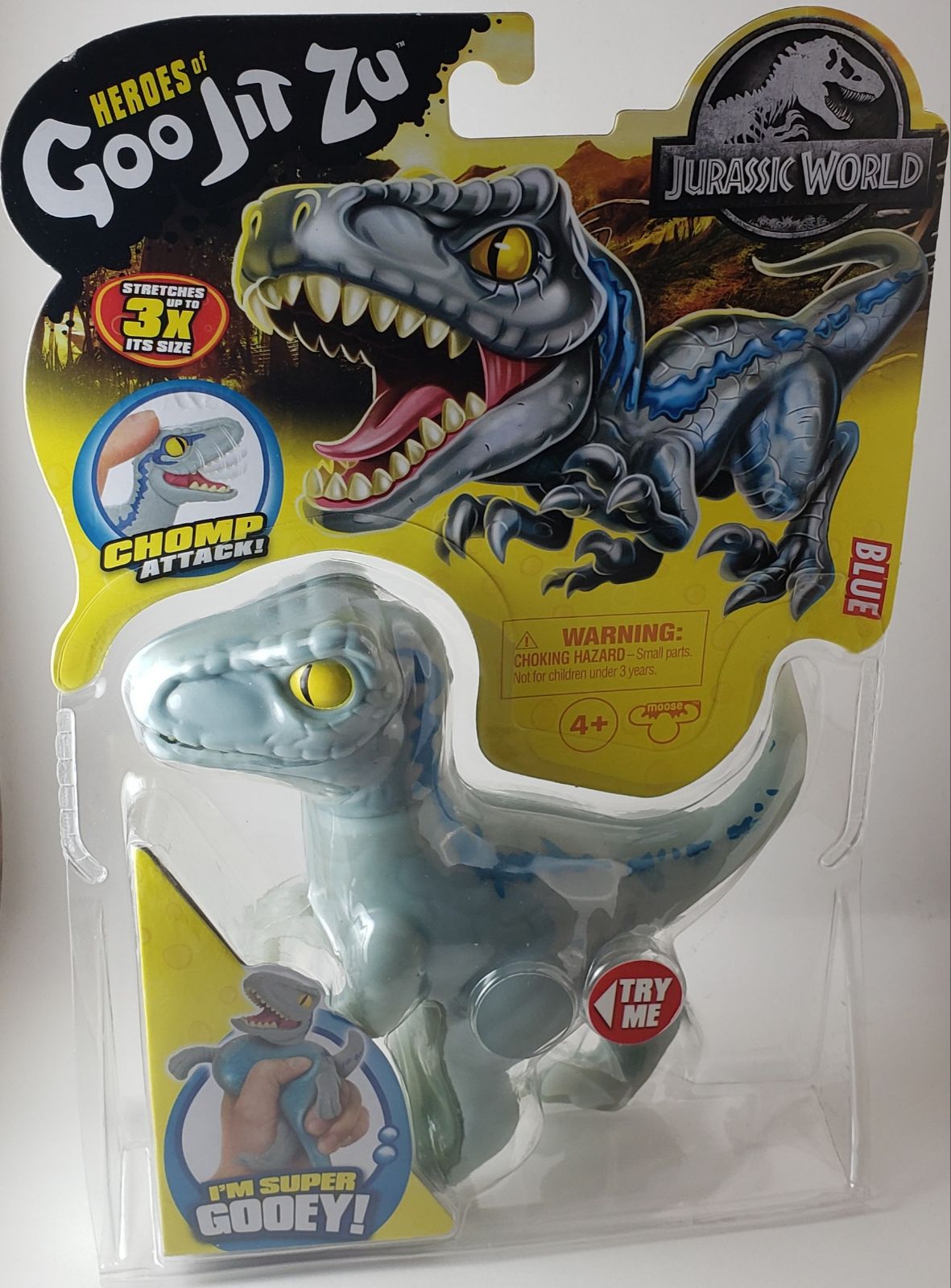 Heroes of Goo Jit Zu Jurassic World Blue