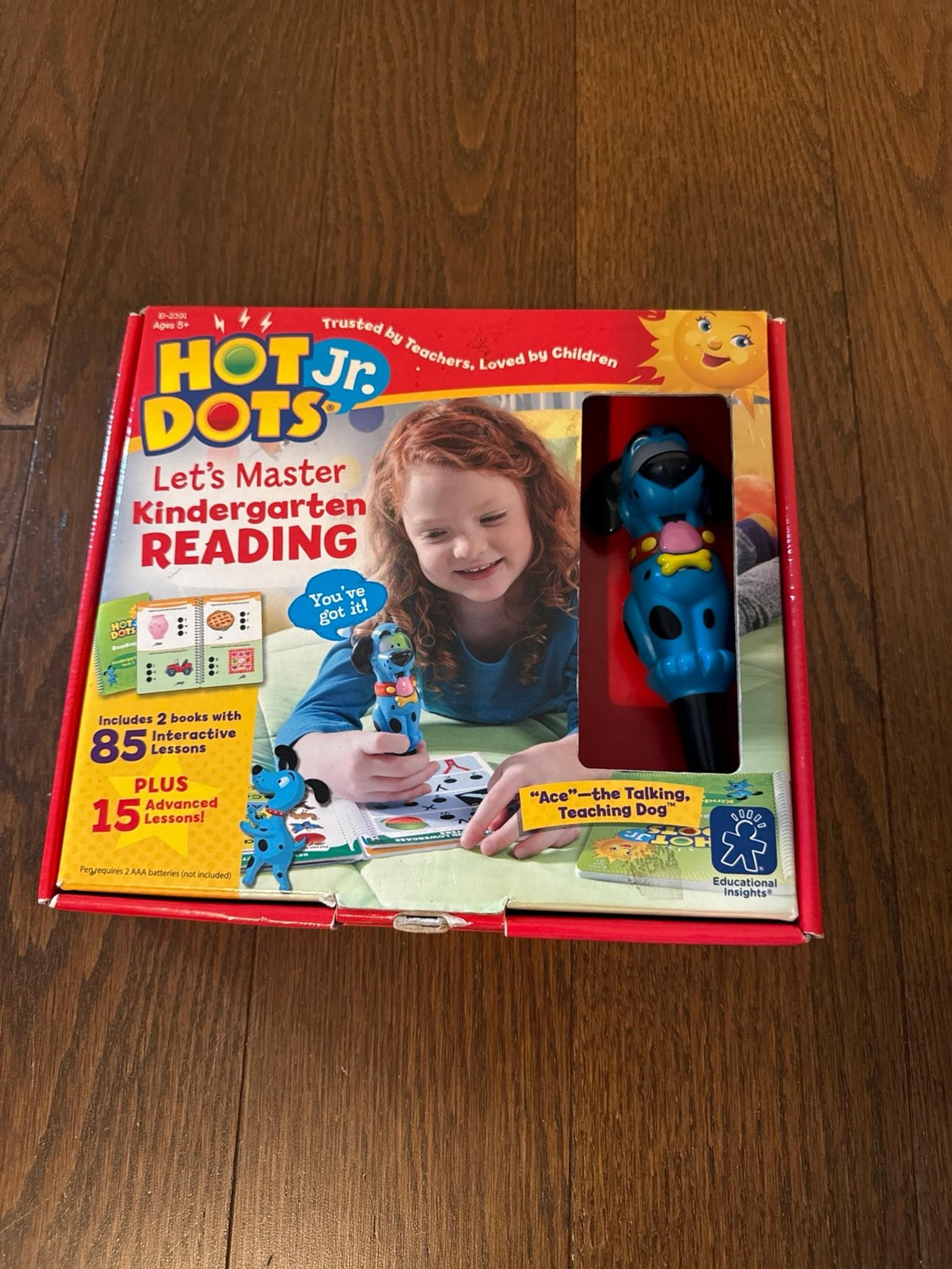 Hot Dots Jr. Let’s Master Kindergarten Reading and Mickey Quiz It Pen