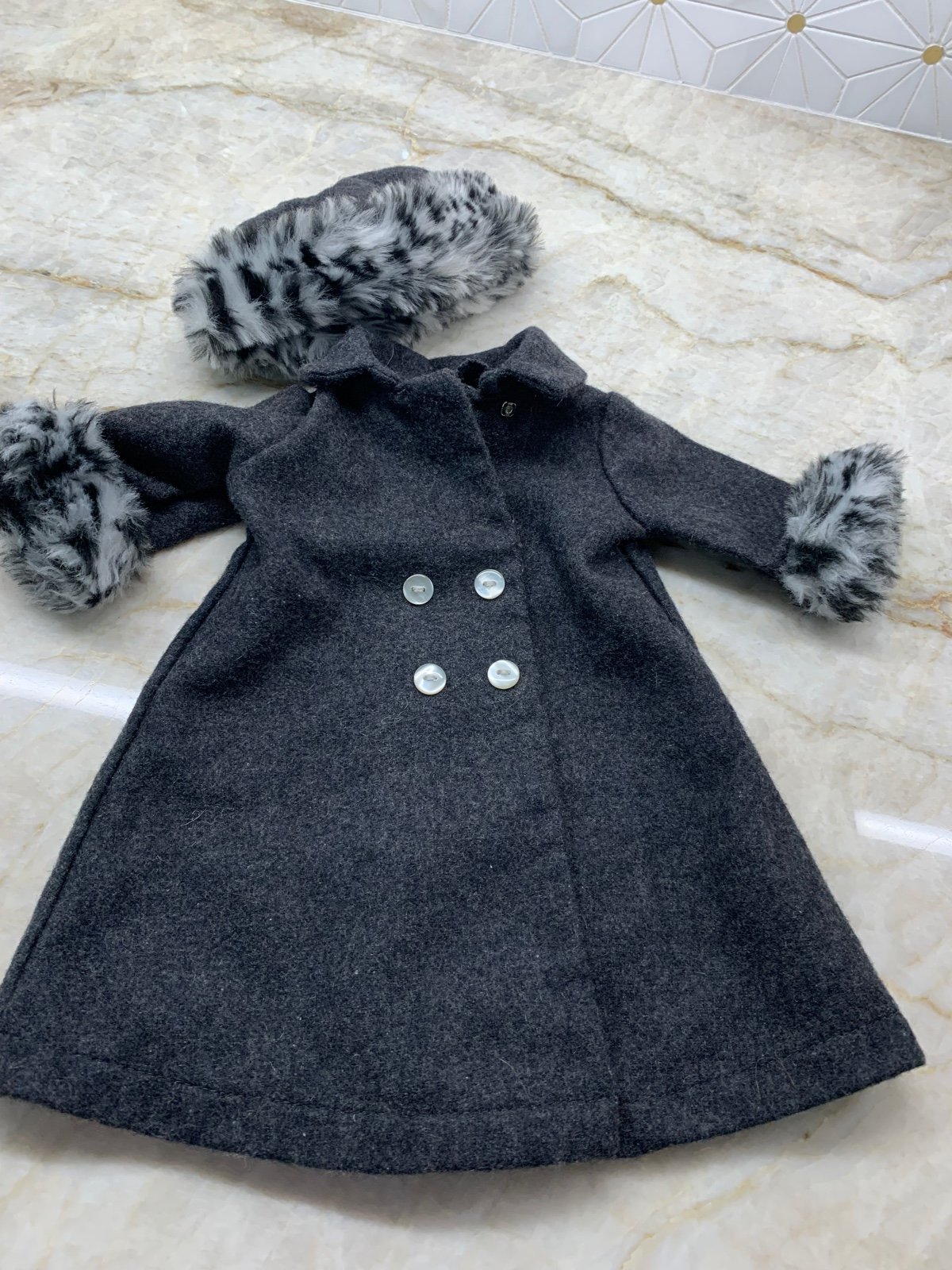 American Girl Nellie Coat and Hat
