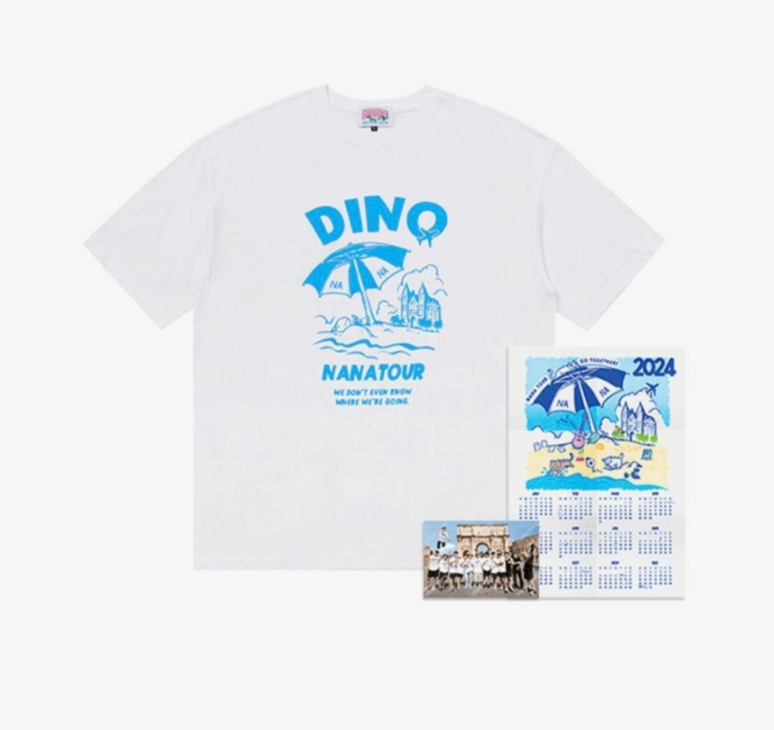 SEVENTEEN nana tour dino t shirt