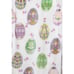 Pastel Easter Egg Plush Throw Blanket Floral Oversized 60x70 Spring NEW