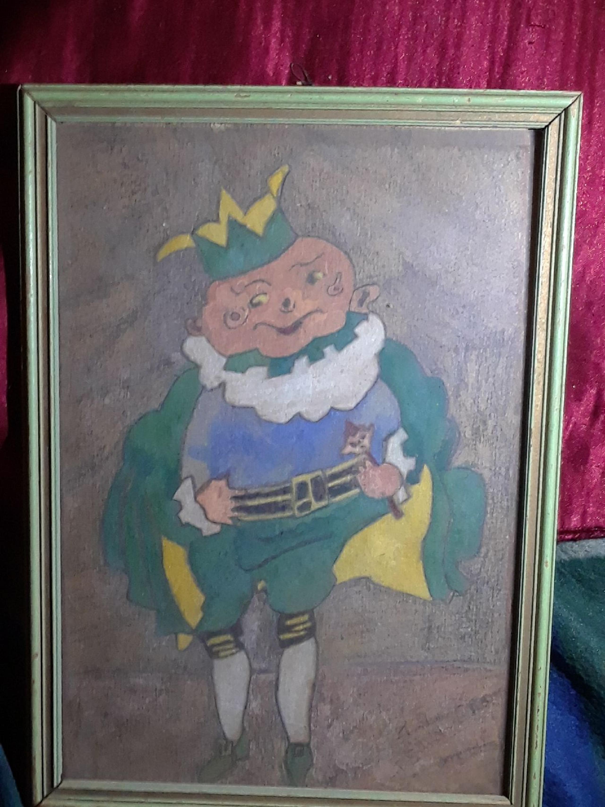 A Unique Vintage Drawing $24