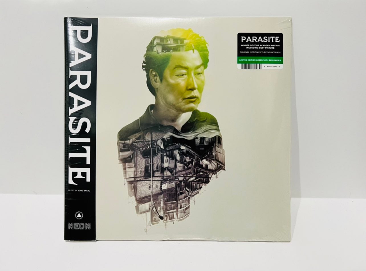 PARASITE Original Motion Picture Soundtrack - Green with Red Marble 2xLP Limited