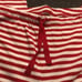 Primary Brand Pajama Pants Women's XXXL Red White Stripes 100% Organic Cotton