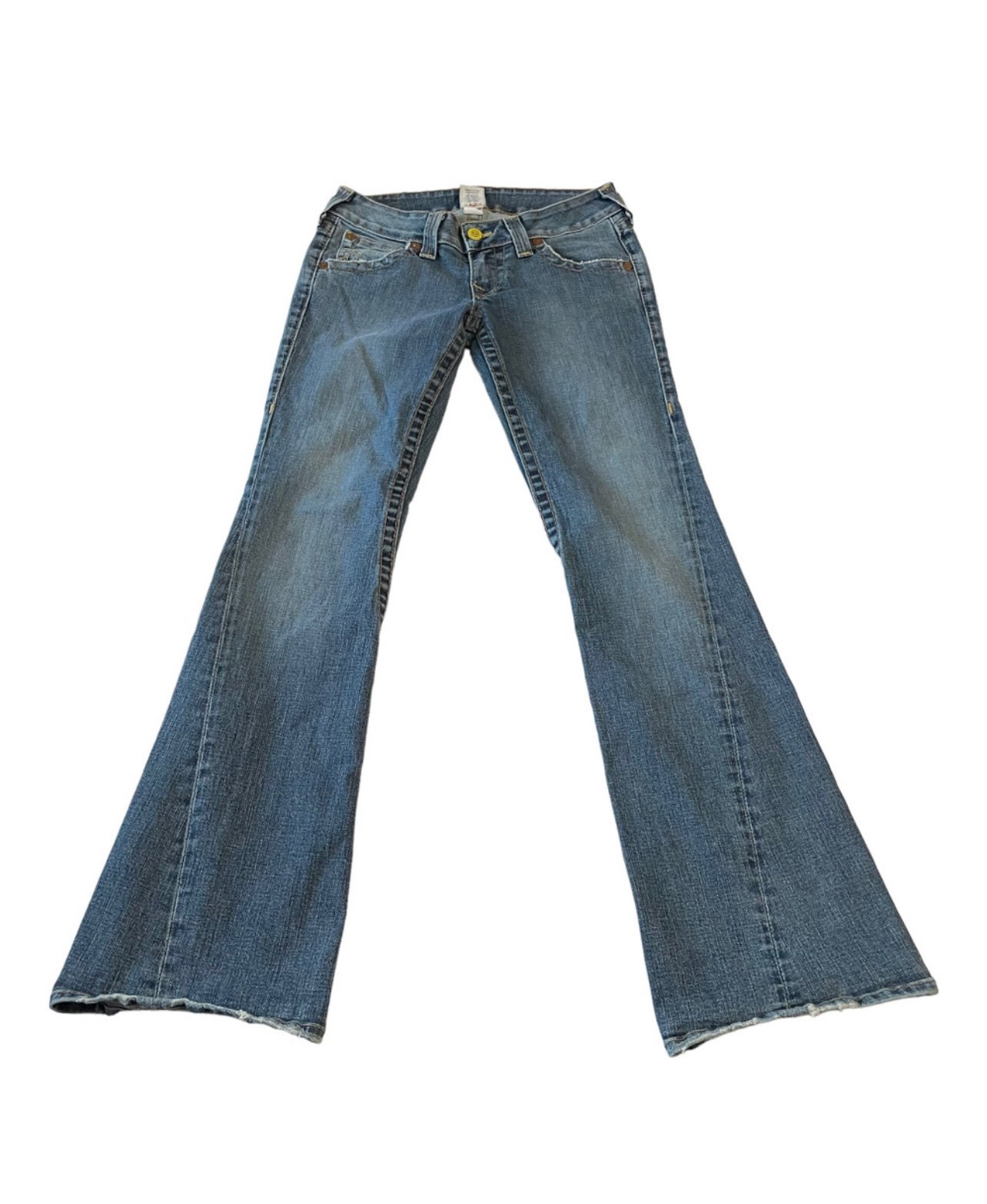 True Religion Low Rise Flare Jeans Size 29