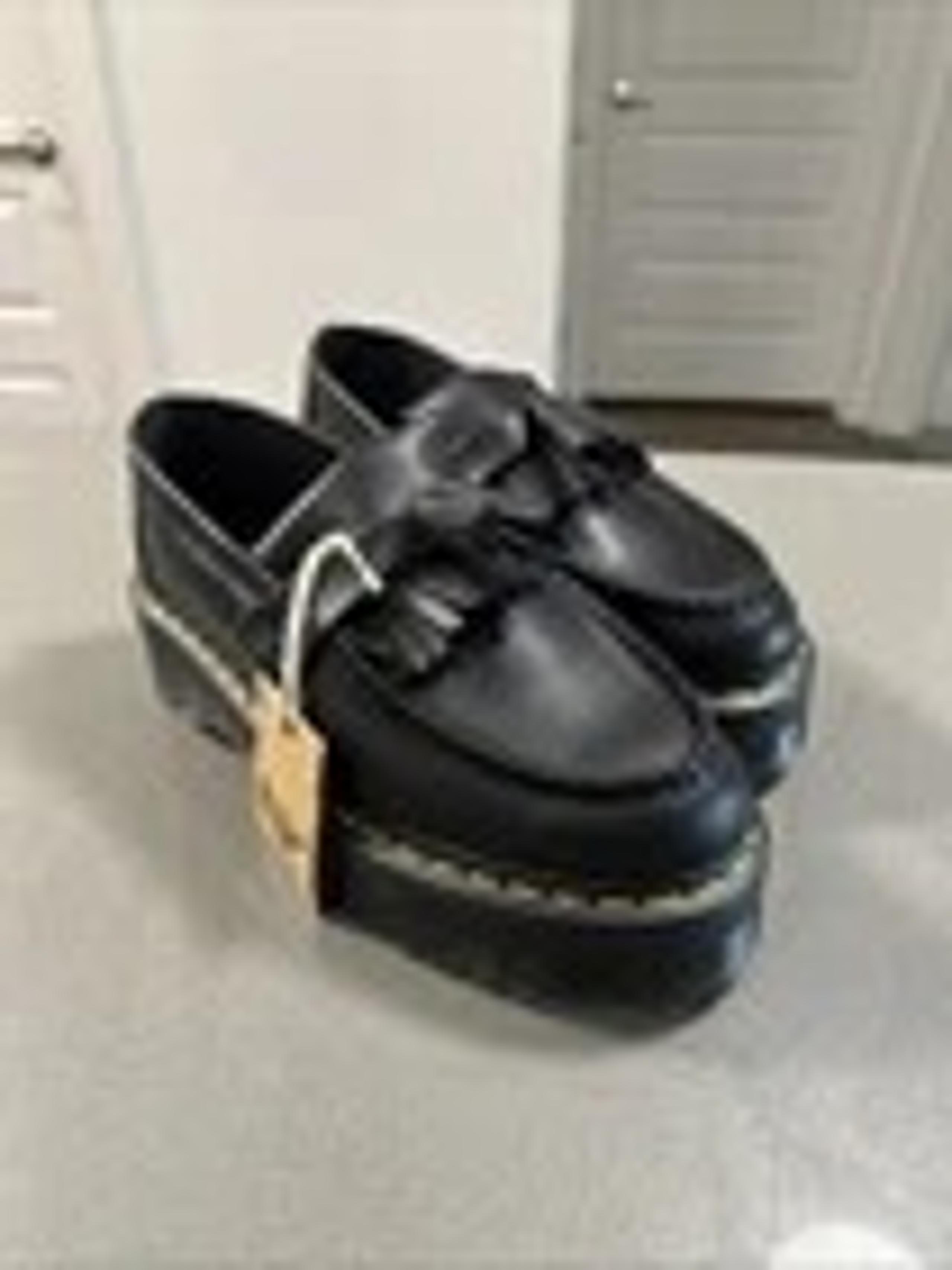 Dr. Martens Adrian Leather Platform Tassel Loafers - Women’s 8/Men’s 7 - NEW