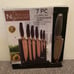 New England Cutlery 7 Piece Cutlery Set Titanium Coated Blades