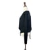 Free people bodysuit women’s size small black long sleeve faux wrap snap close