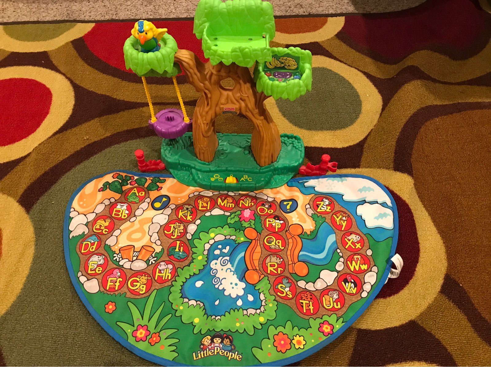 Little People Alphabet Mat