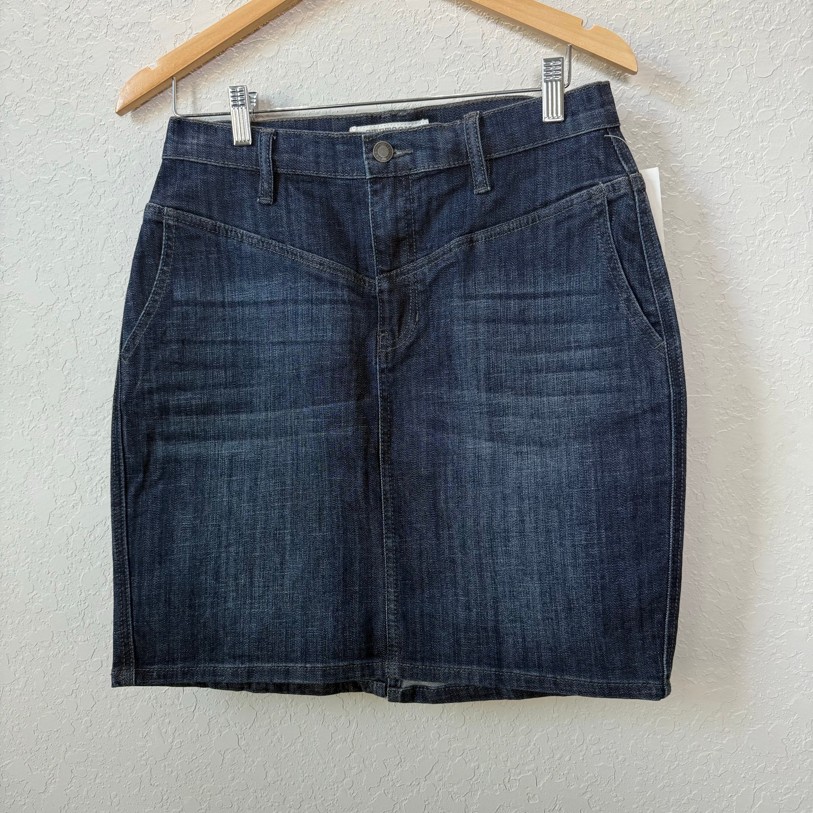 Stetson Women's Denim Blue Jean Mini Skirt Size 6 NEW