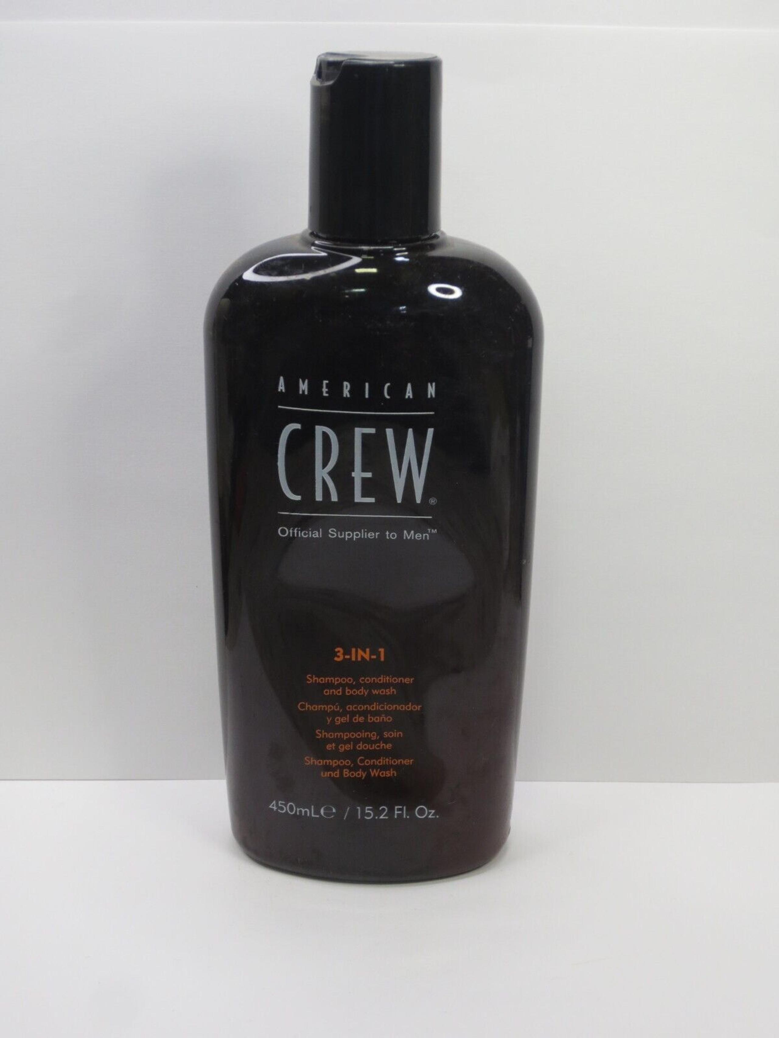 AMERICAN CREW 3-IN-1 SHAMPOO, CONDITIONER AND BODY WASH 15.2 OZ (LOT OF 3)