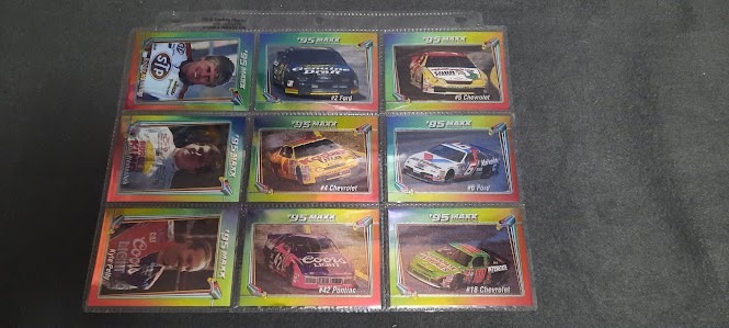 Maxx 1995 Race Cards Series One Nascar Trading Cards Lot of