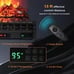 26 Electric Fireplace Heater Infrared Quartz Insert 1500W Lemonwood Ember Bed