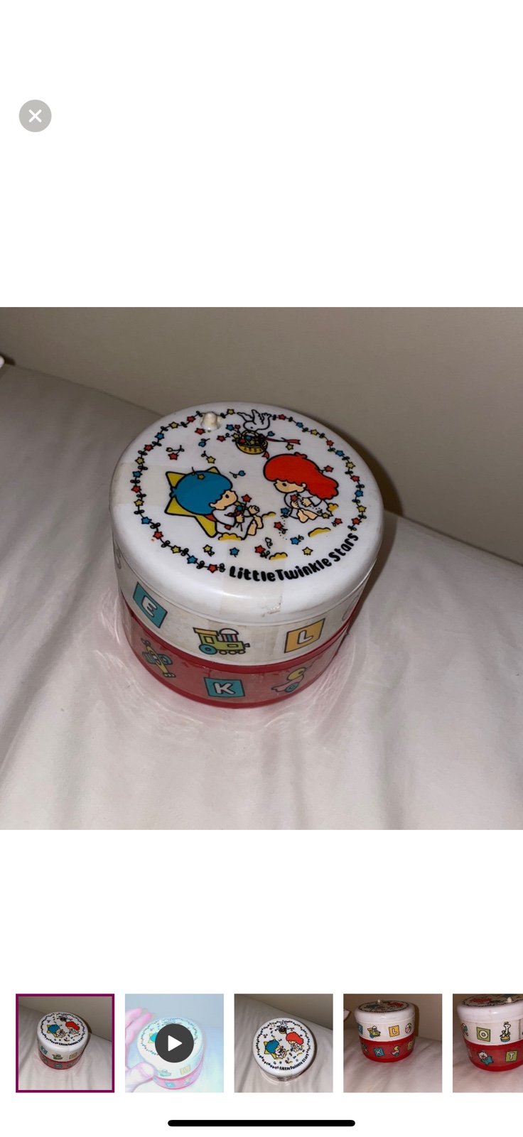 Vintage Little twinkle stars/ little twin stars tiered box