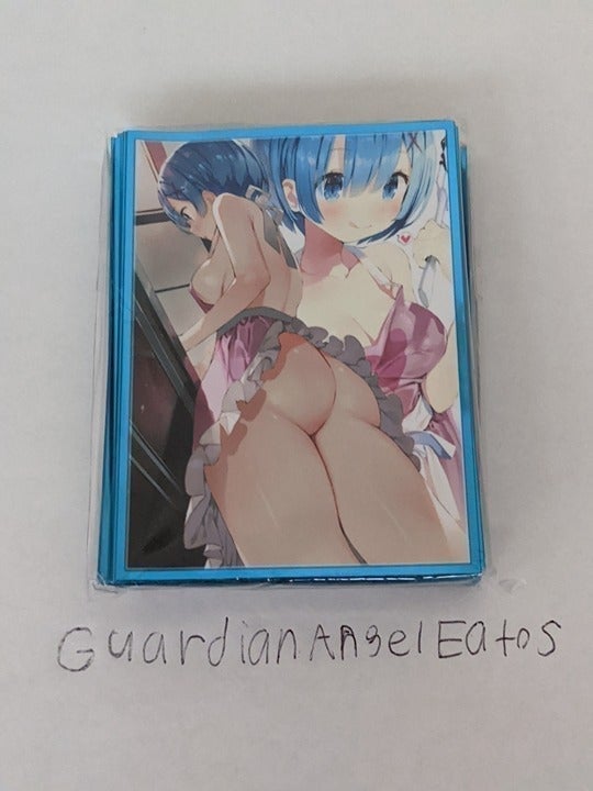 Rem ReZero Rare Card Sleeves TCG CCG Weiss Mtg hot sexy mature thick thighs butt