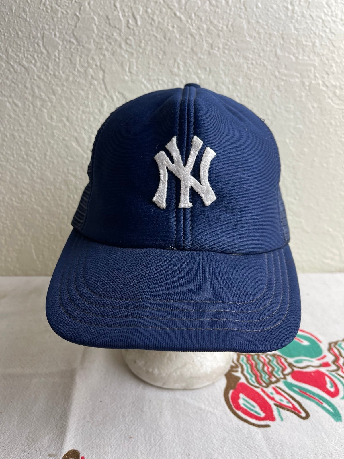 Vintage MLB New York Yankees Mesh SnapBack Hat