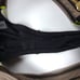 BEACH BUNNY Endless Summer Zipper Ruched Skimpy Bikini Bottoms Taupe Neon Green