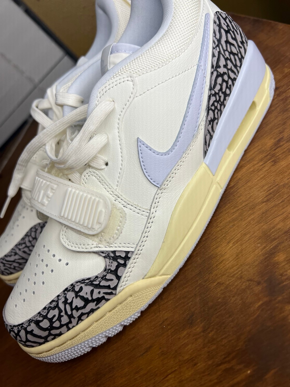 Women’s Air Jordan Legacy 312 Low Sneakers Sail/Football Grey-Cement Grey-Black