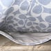 Coach Purse Silver Blue VGUC