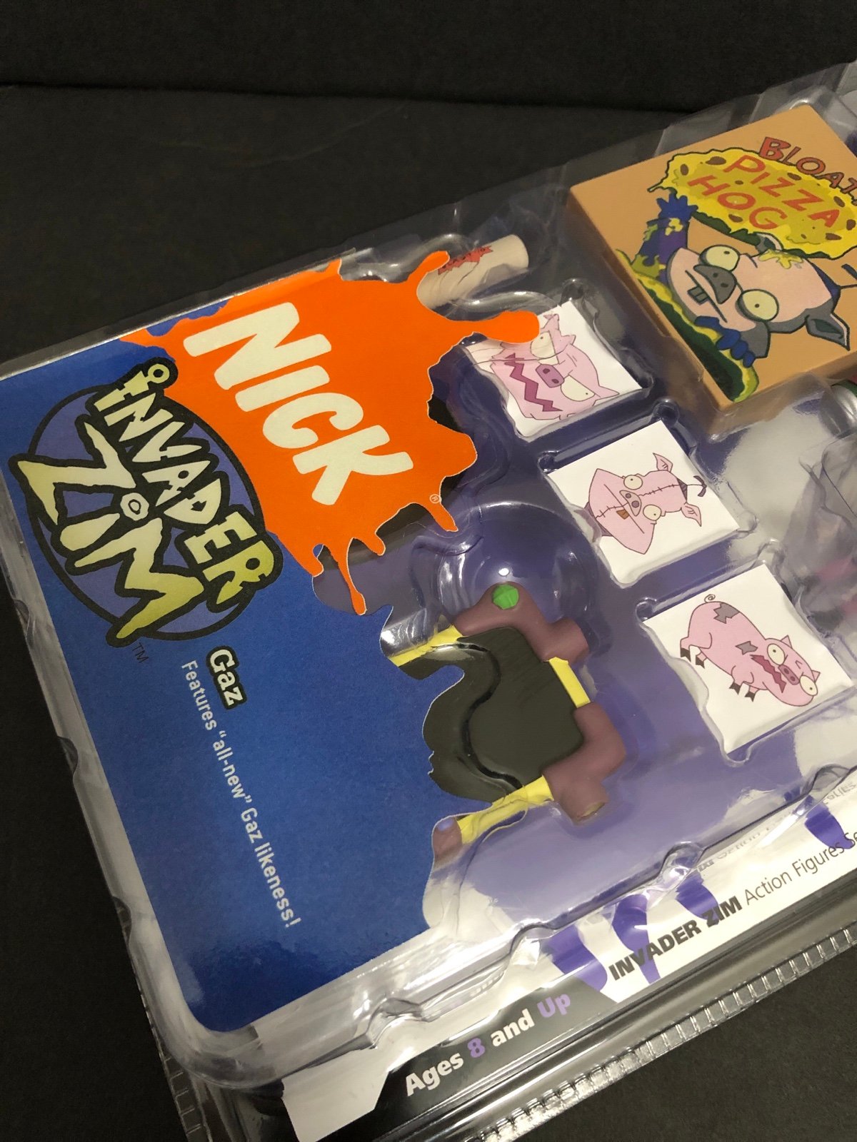 2005 Invader Zim Gaz Nickelodeon x Hot Topic Exclusive Toy Figure Palisades New - detail