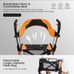 Foldable Rollator Walker with Seat, Lightweight Compact Design Rolling Mobility