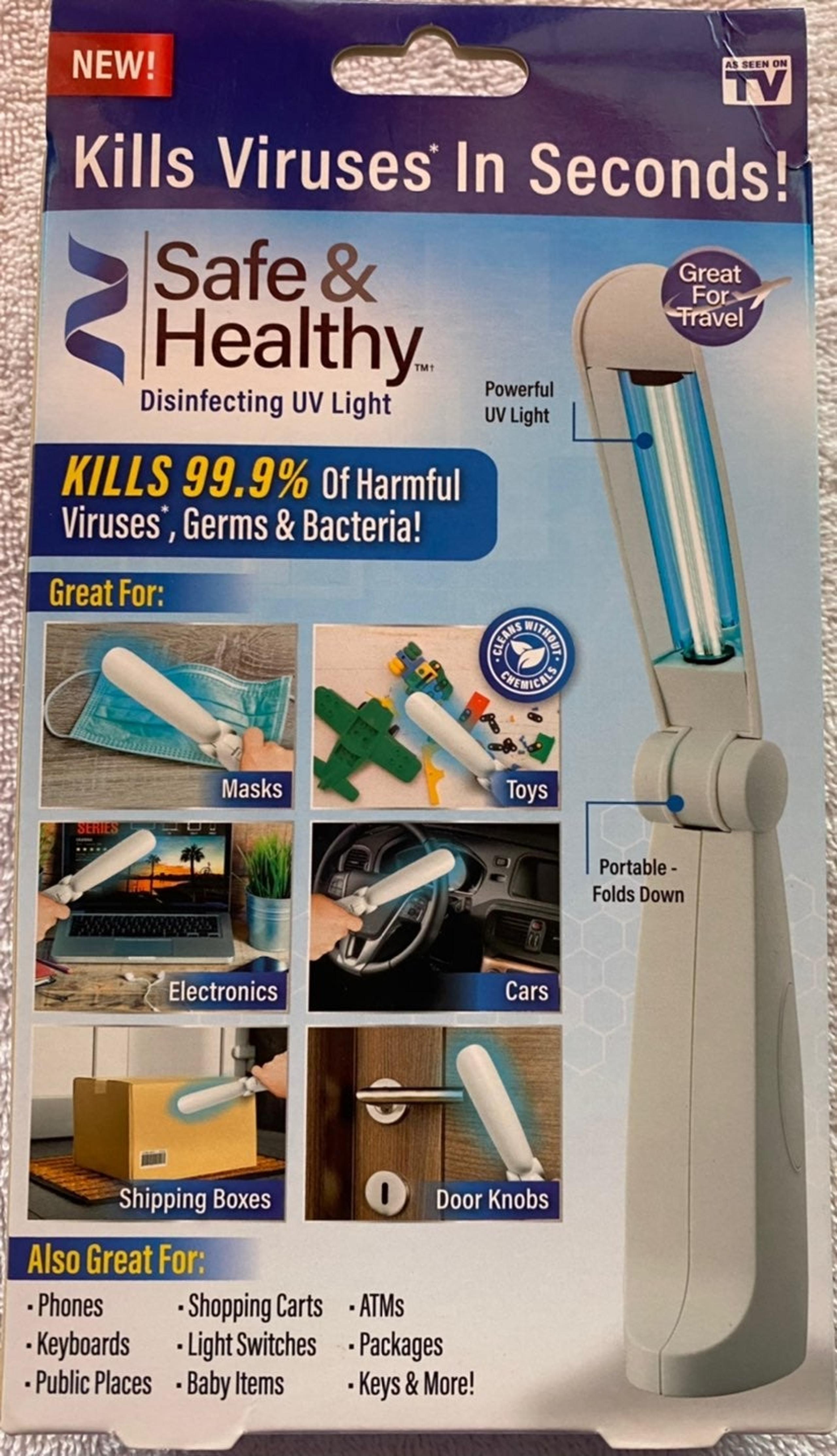 Disinfecting uv light
