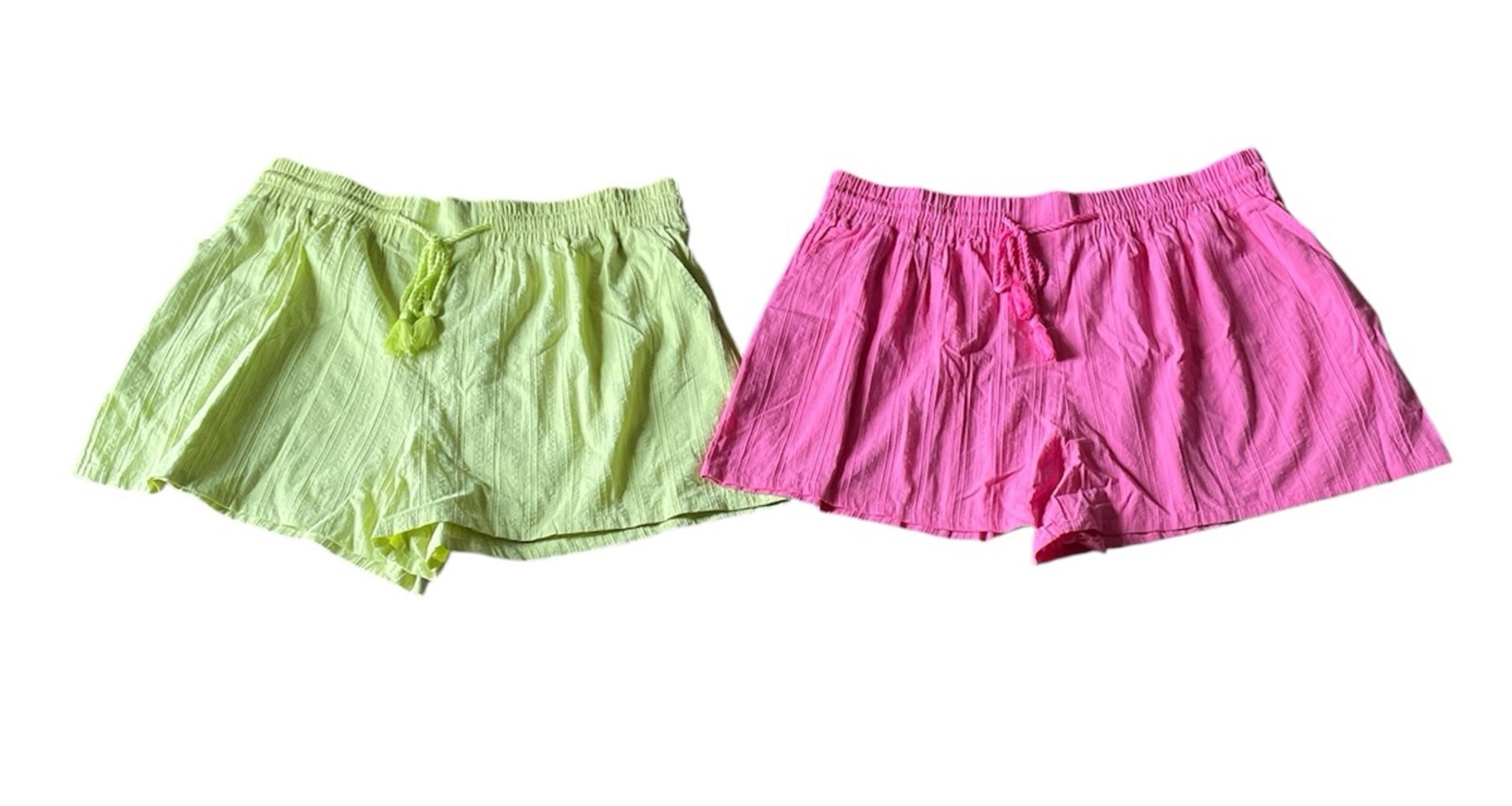 2- Women's  Pull On Shorts-Size 1XL-NEW
