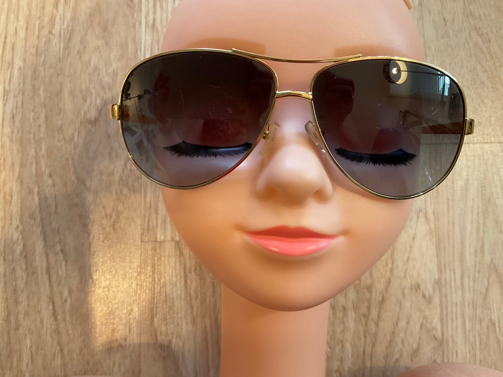 Tory Burch TY6035 Sunglasses 60-12 135mm Gold Aviator FRAMES