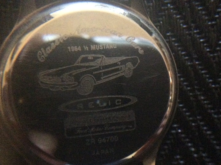 Rare 1964 1/2 Mustang Watch Highly Collectible Scare Find Vintage
