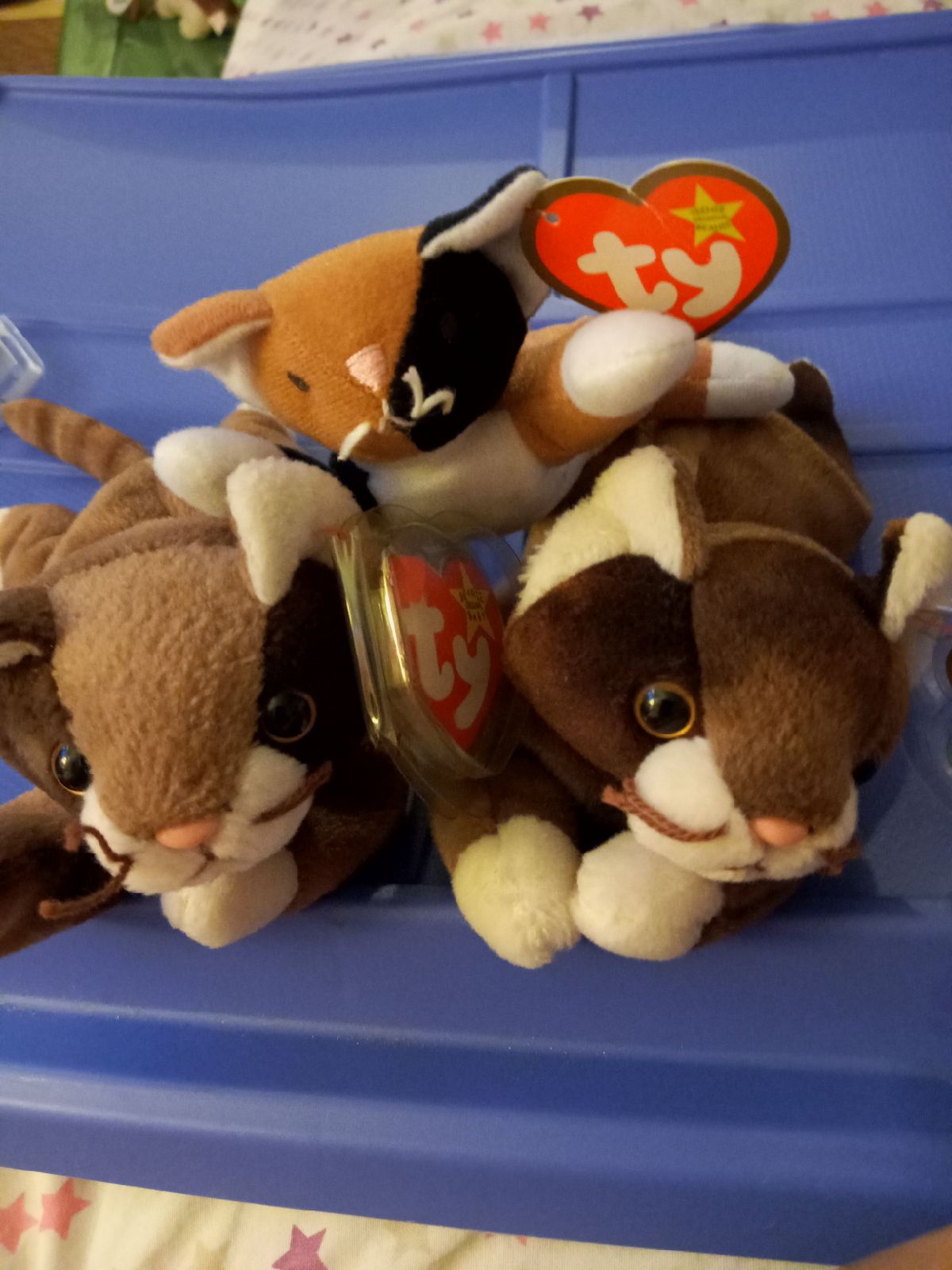 PVC filled Beany babies Pounce
