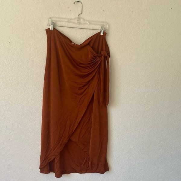 Maeve Crim Maxi Skirt Size Large