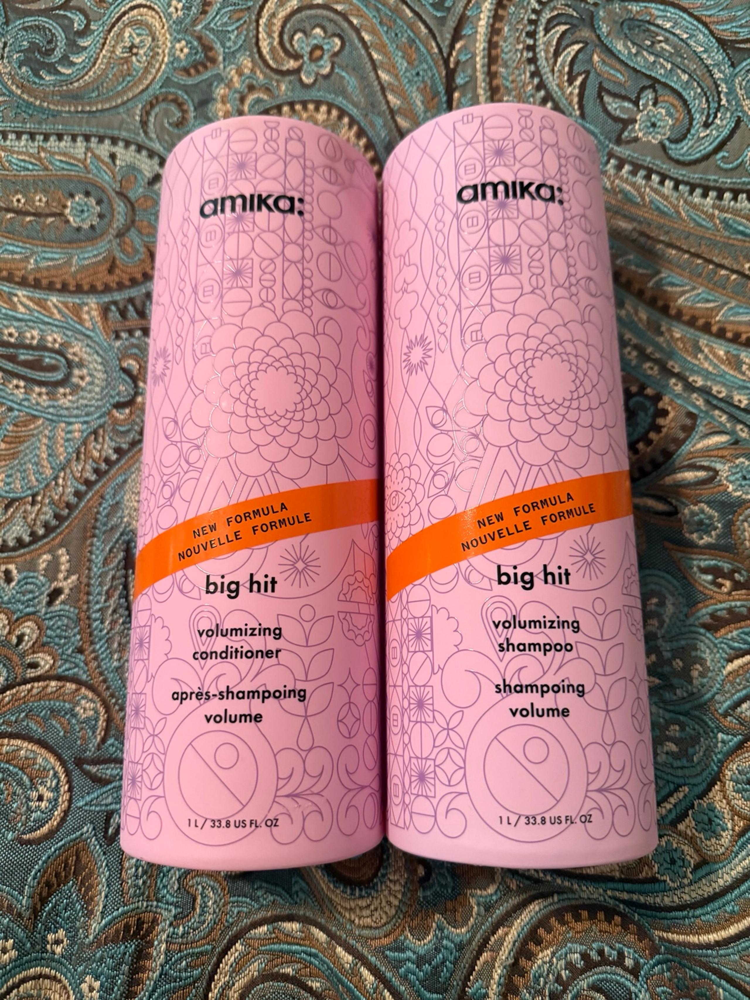 Amika Big Hit Shampoo and Conditioner