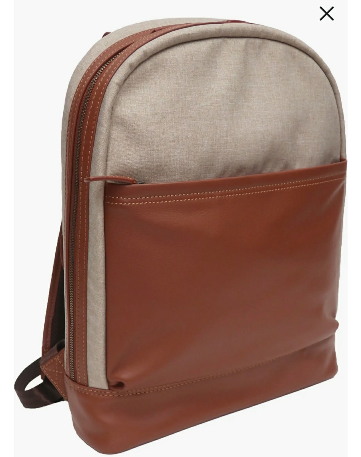 BOCONI, Recycled polyester and Leather Backpack