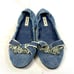 Miumiu denim flat shoes, size approximately 23.5 cm.