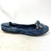 Miumiu denim flat shoes, size approximately 23.5 cm.