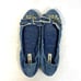 Miumiu denim flat shoes, size approximately 23.5 cm.