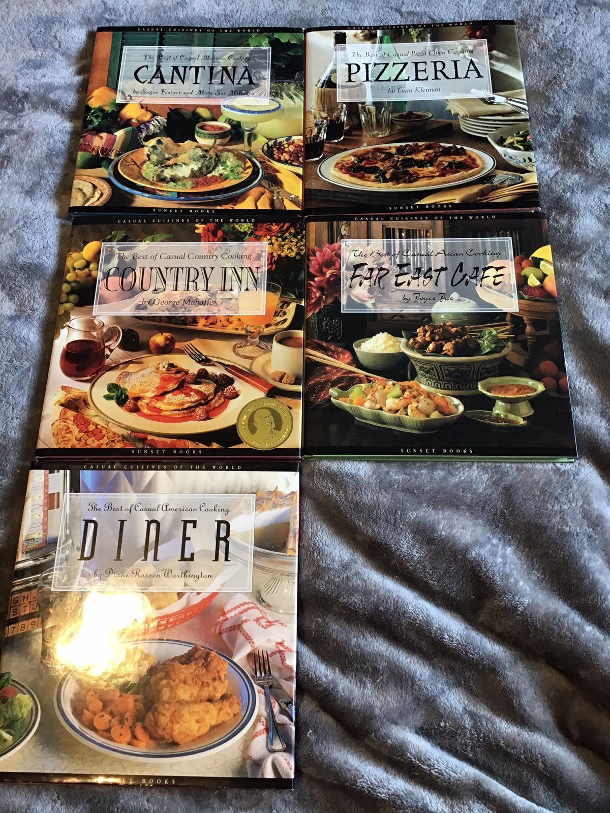 Set of 5 Cookbooks
