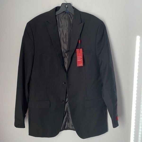 Alfani Men’s Slim Fit 2 button Front Black Suit Jacket Only size 40L