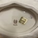 Lenox Symphony Centerpiece Oval 24k Gold Trim Footed Bowl Porcelain