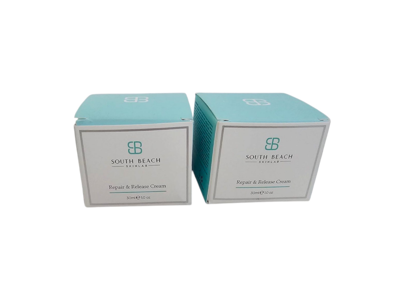 LOT OF 2 South Beach Skinlab Repair and Release Cream 30 ml/ 1.0 Oz New