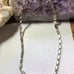Stunning Sterling Silver & Inlaid Mother Of Pearl Collar Necklace