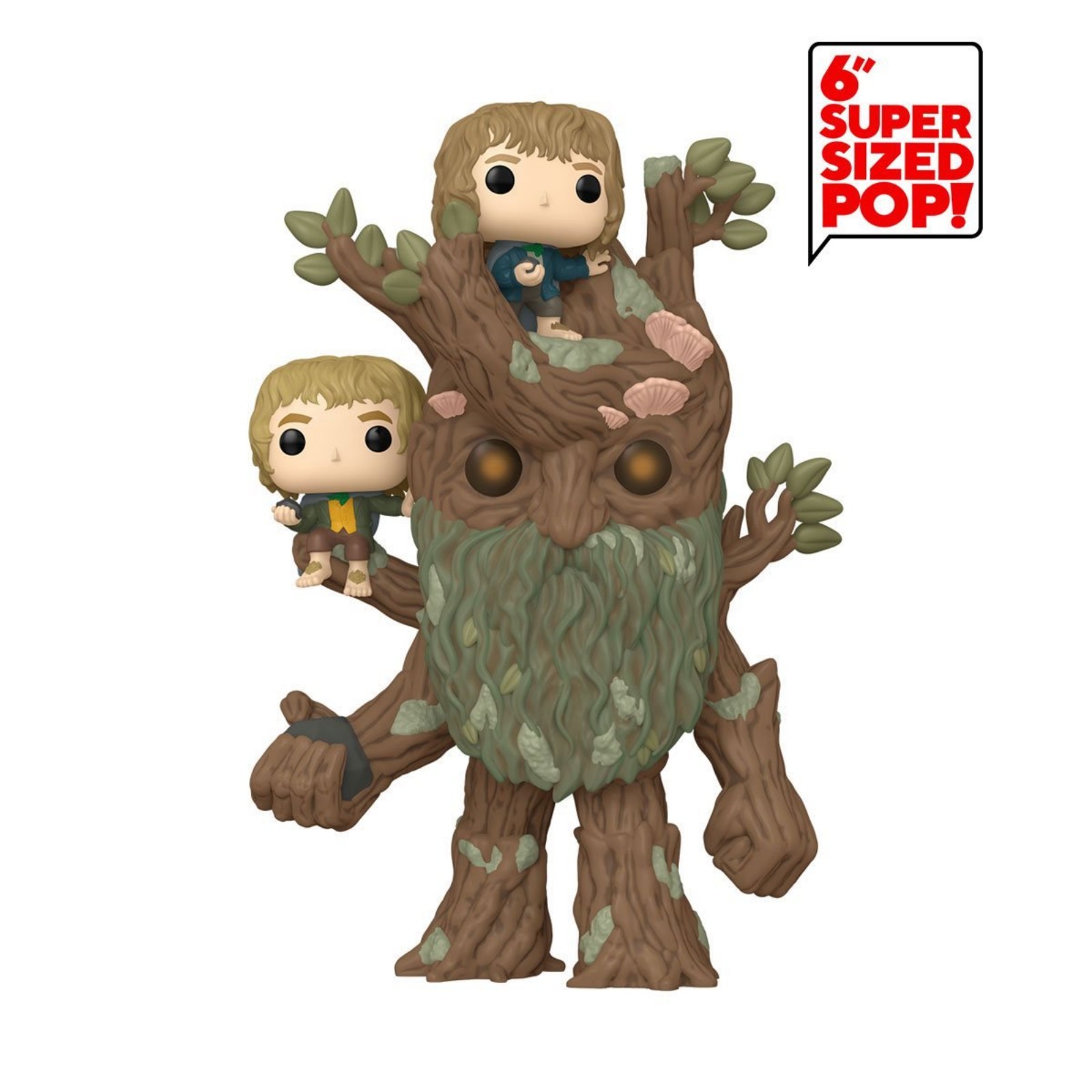 FUNKO POP! MOVIES LORD OF THE RINGS #1579 TREEBEARD WITH MARY & PIPPIN