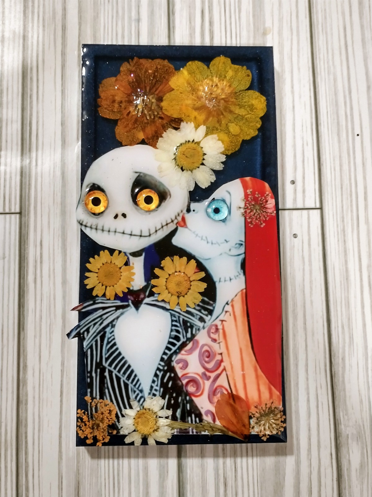 NBC inspired resin plaque