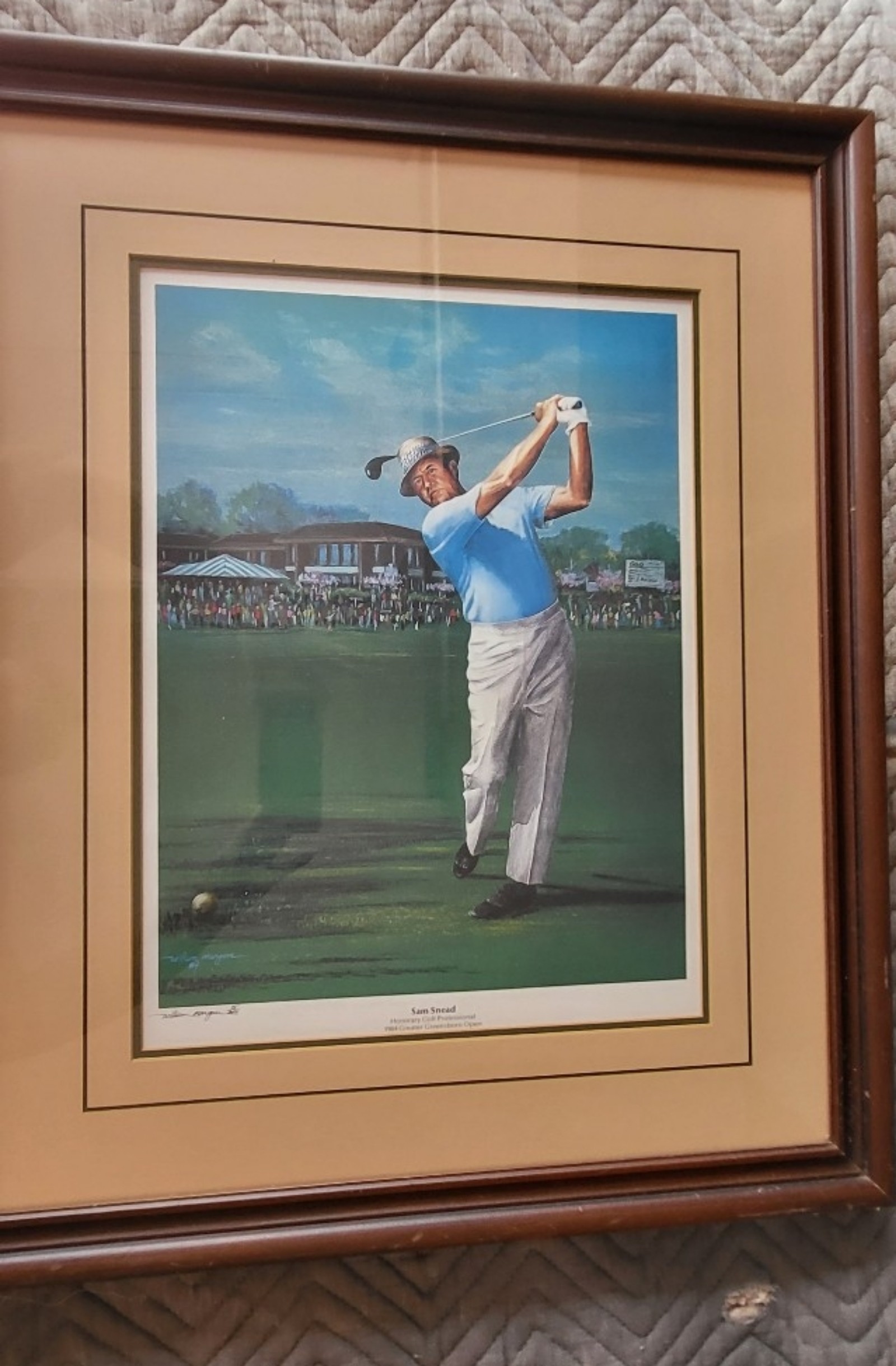 William Mangum framed print