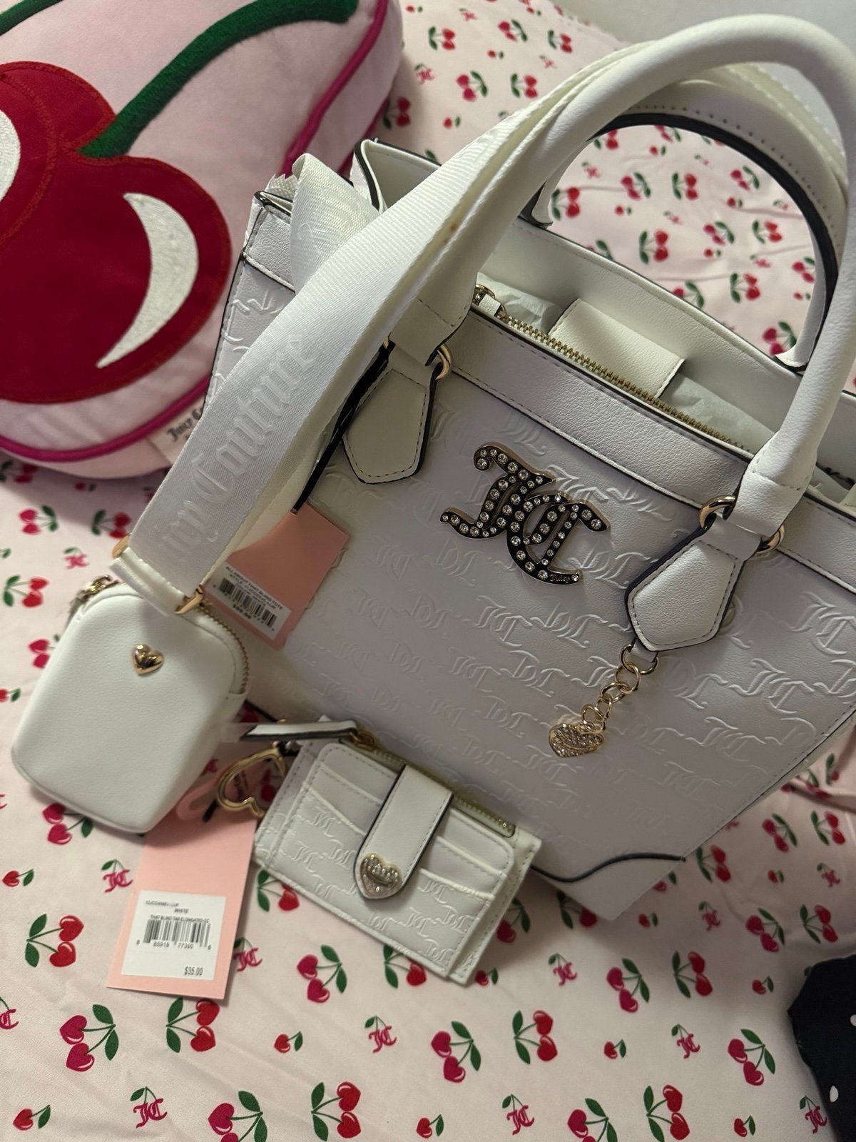 Juicy couture white tote