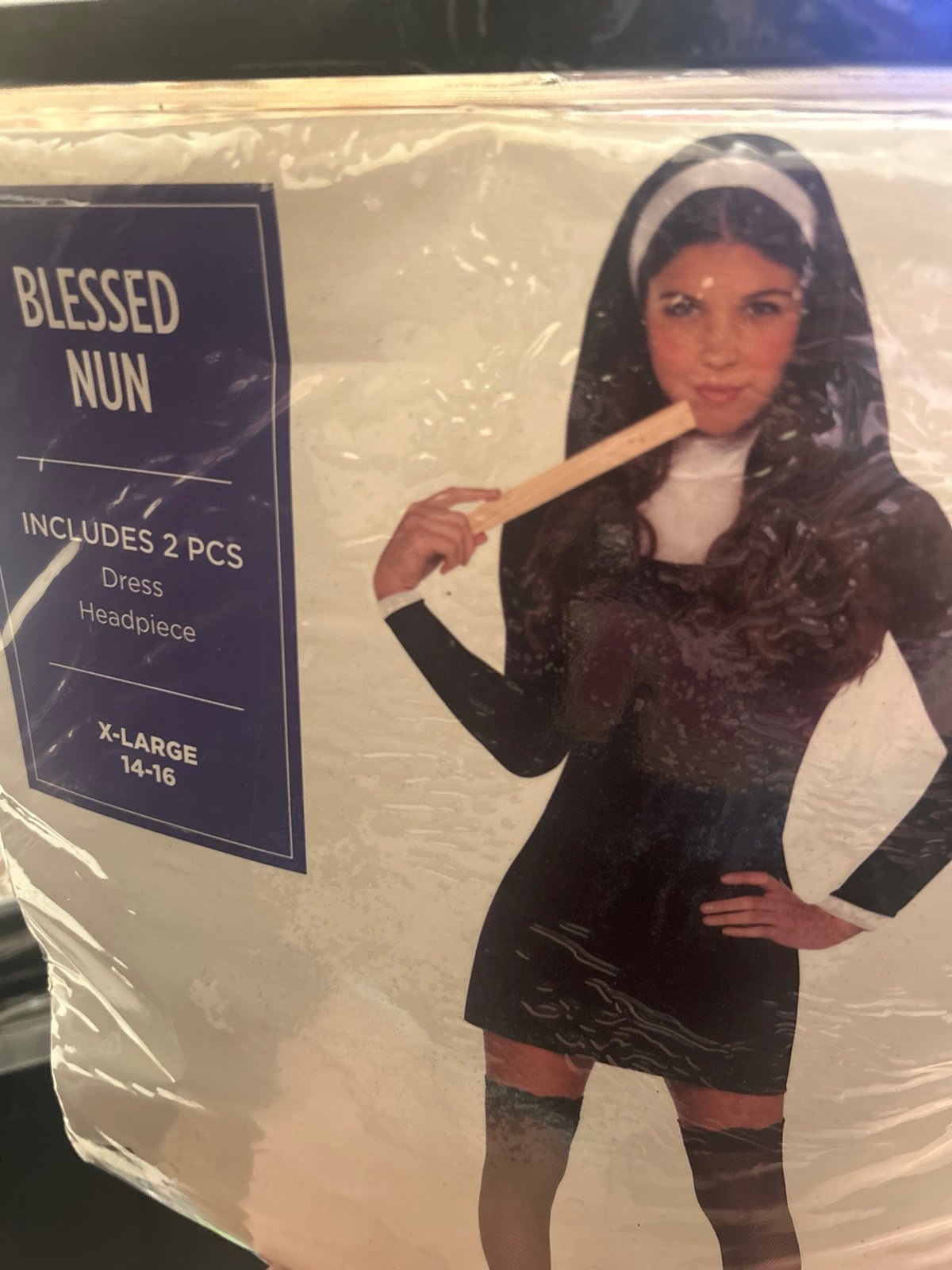 Blessed Nun Costume-Adult Size-XL-Brand New