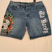 ed hardy jean shorts