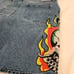 ed hardy jean shorts
