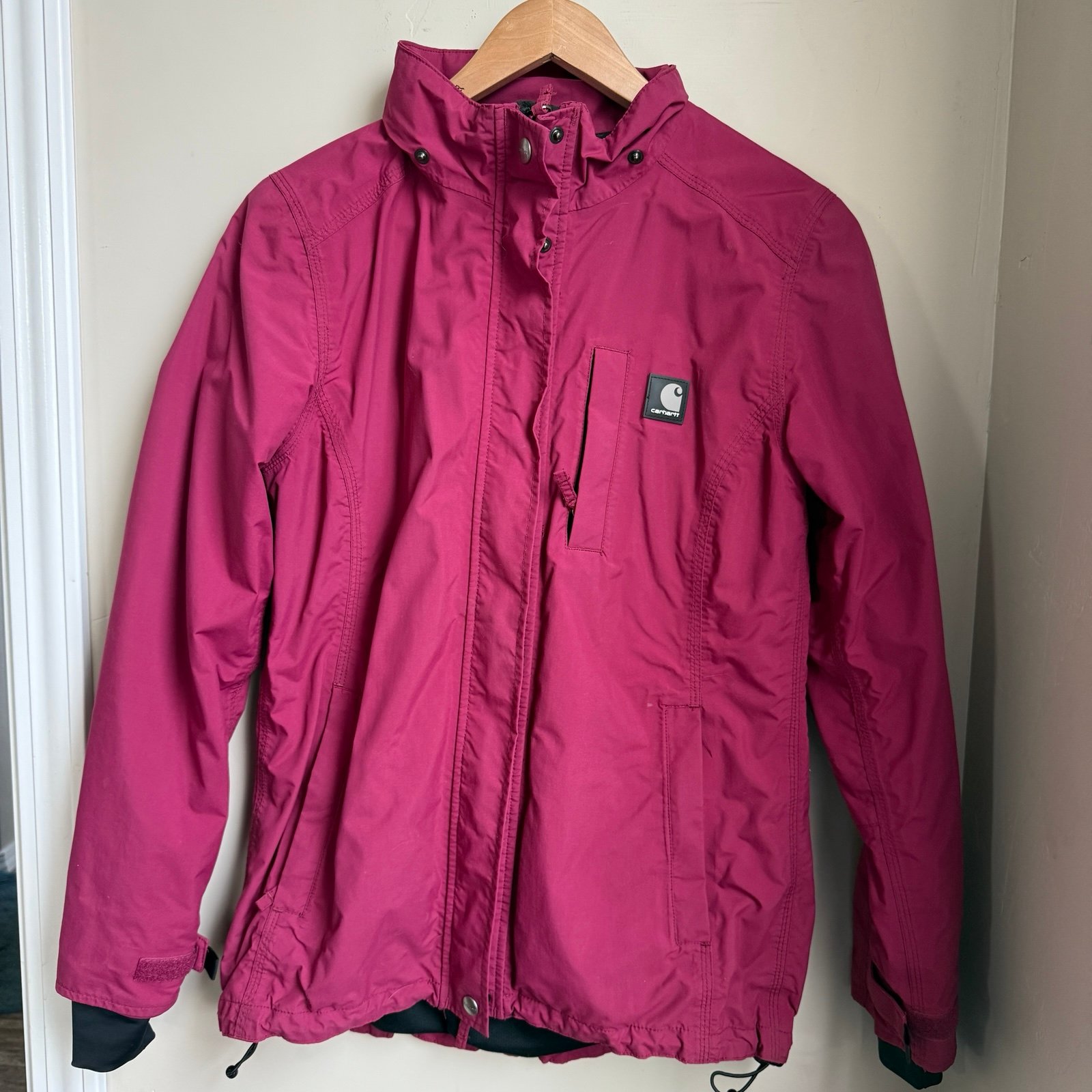 Carhartt Pink Waterproof Breathable Jacket XS